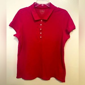 L.L. Bean Slightly Fitted Polo shirt XL
